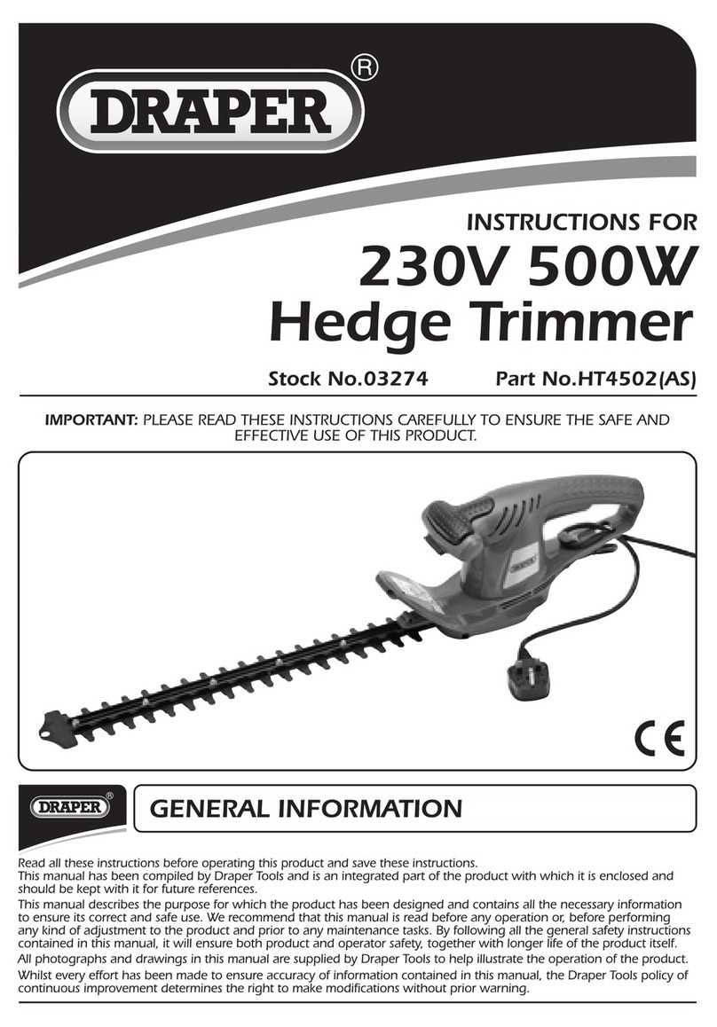 Draper HT4502AS User manual