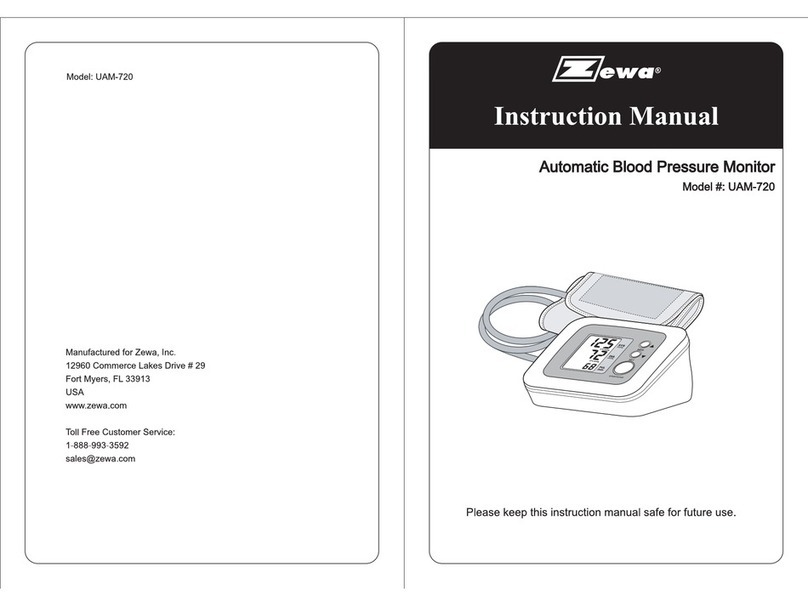 zewa UAM-720 User manual