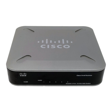 Cisco SD2005 User manual