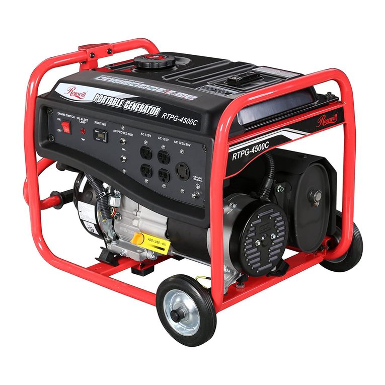 Rosewill RTPG-4500 Operator's manual
