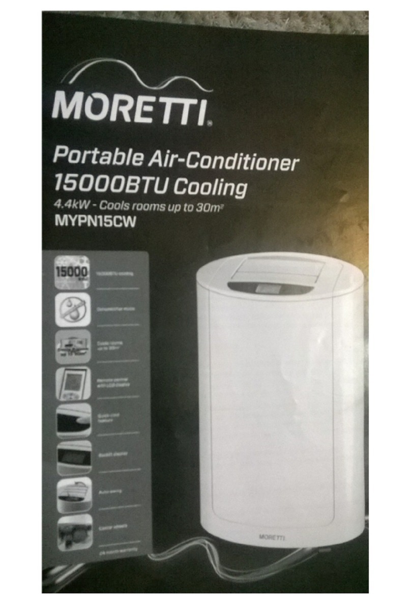 Moretti MYPN15CW User manual