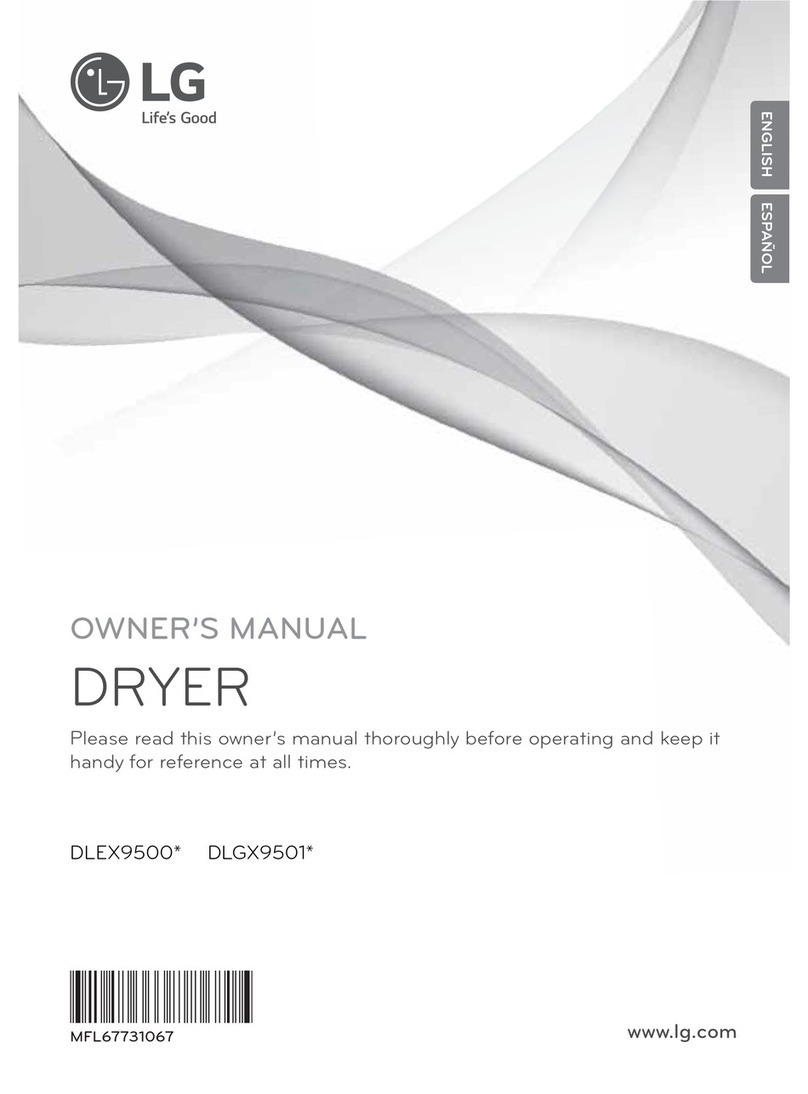 LG DLEX9500 Series owner's manual
