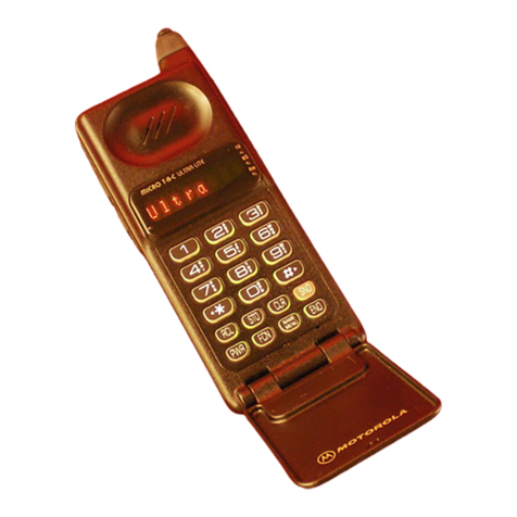 Motorola Micro TAC Ultra Lite User manual