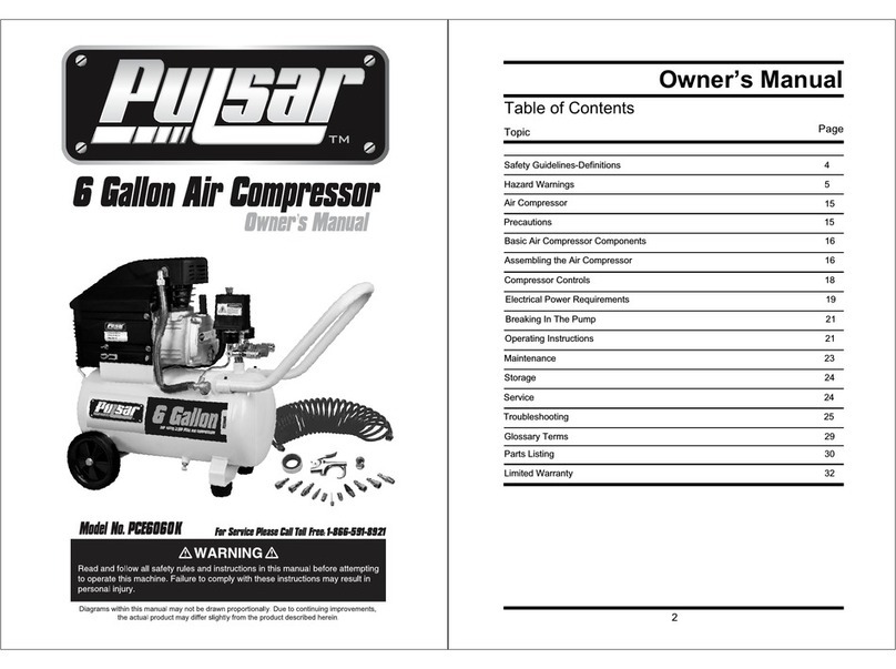 Pulsar PCE6060K User manual