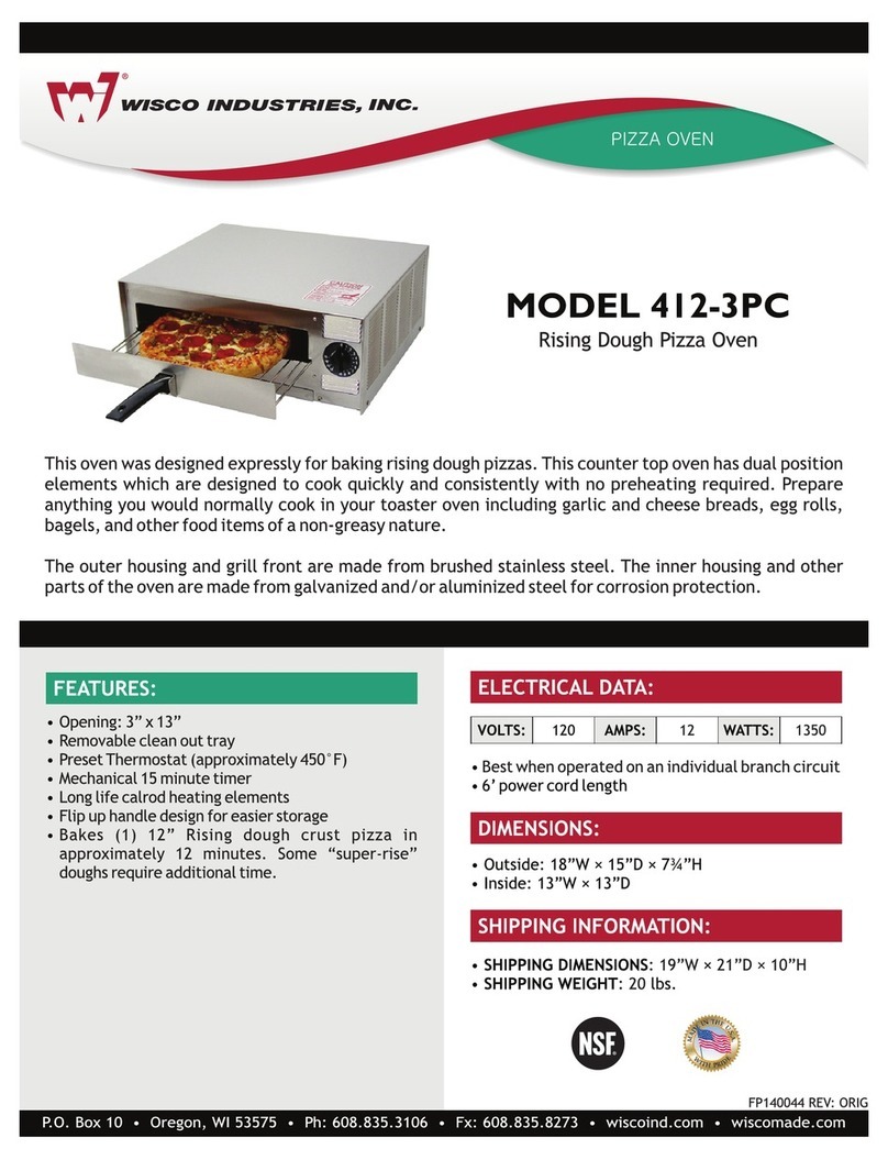 Wisco Industries 412-3PC user manual