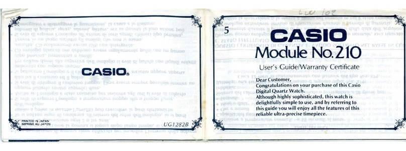 Casio 210 User manual Casio 210 User manual