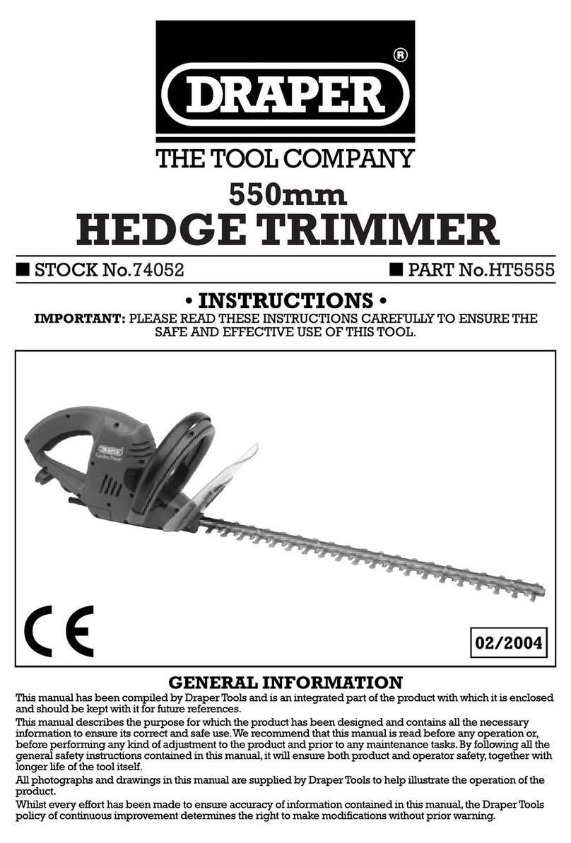 Draper HT5555 instructions
