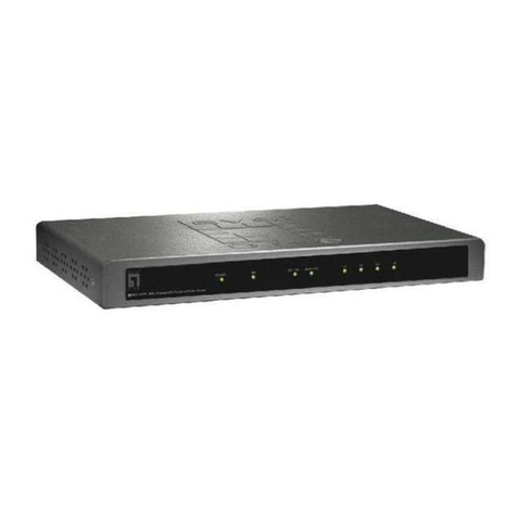 LevelOne FBR-1407 User manual