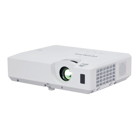 Hitachi CP-X2541WN User manual