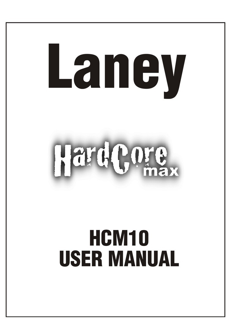 Laney HardCore max HCM10 User manual Laney HardCore max HCM10 User manual