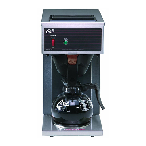 Curtis CAFE AP User manual