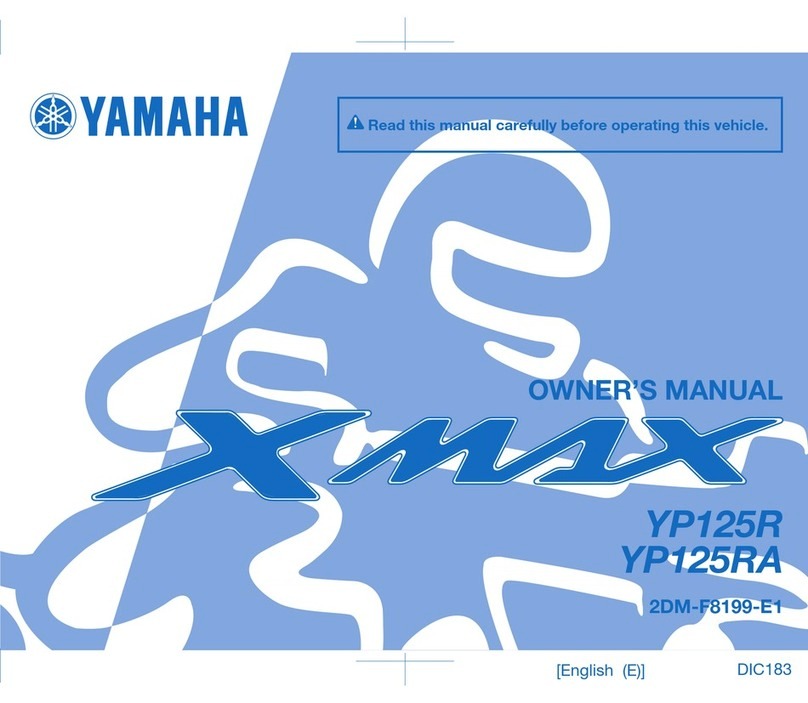 Yamaha YP125RA Business Edition User manual