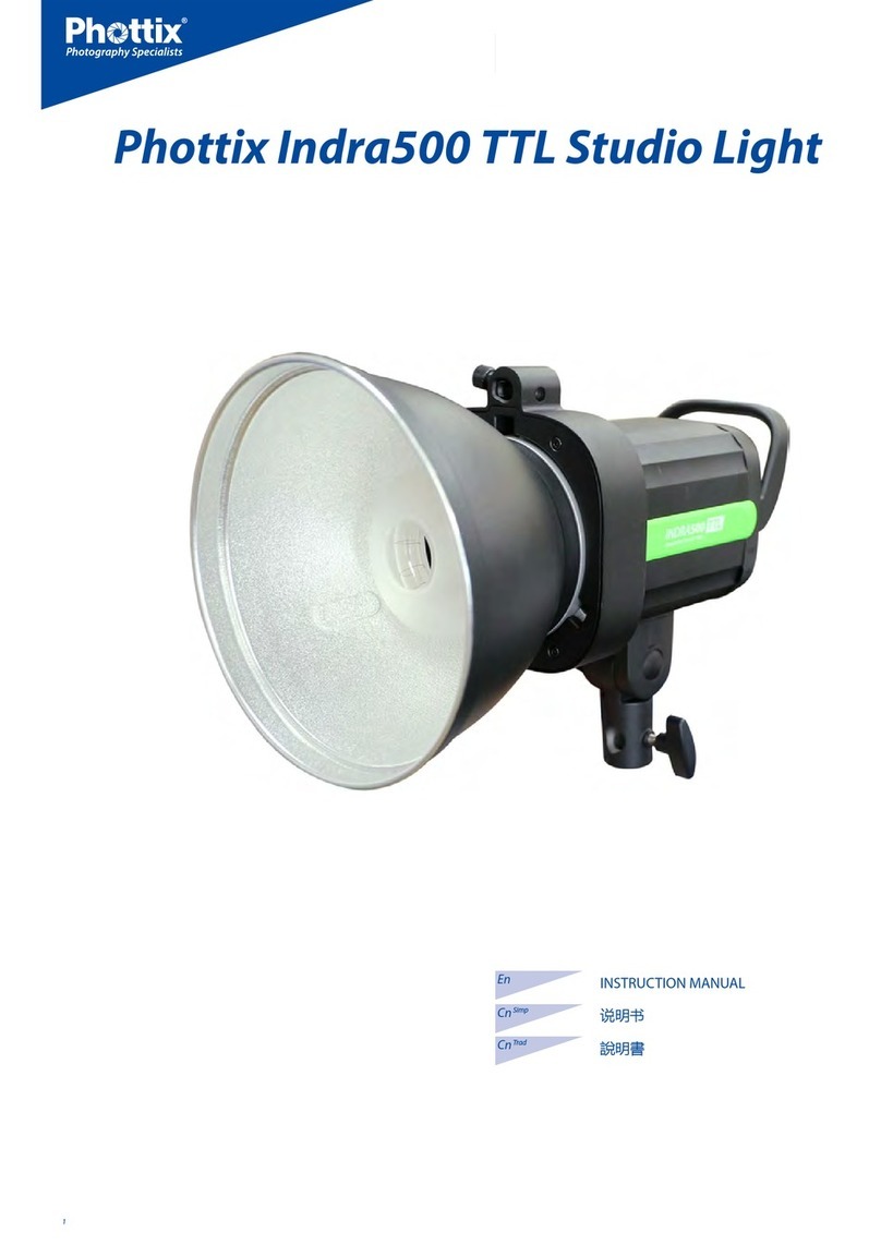 Phottix Indra500 TTL instruction manual Phottix Indra500 TTL instruction manual