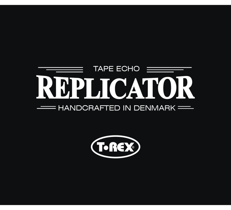 TREX tape echo user manual TREX tape echo user manual