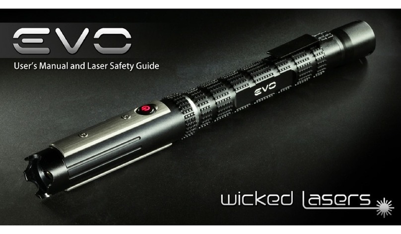 Wicked lasers EVO Series User manual