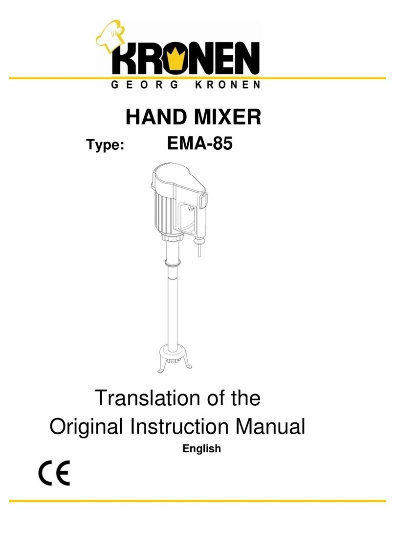 Kronen EMA-85 instruction manual