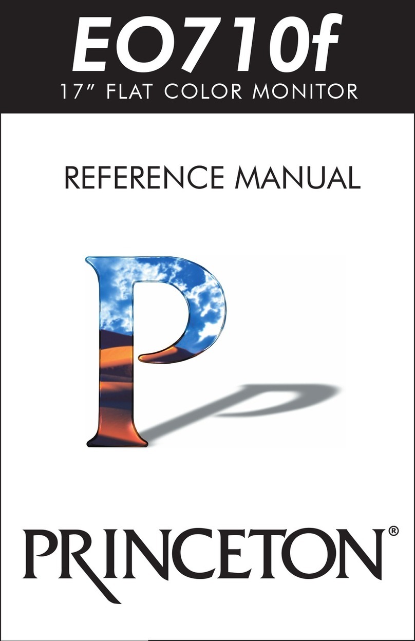 Princeton EO710F User manual