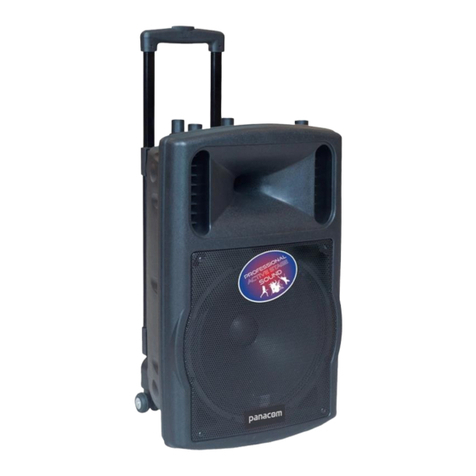 Panacom stage sound SP-3155 User manual