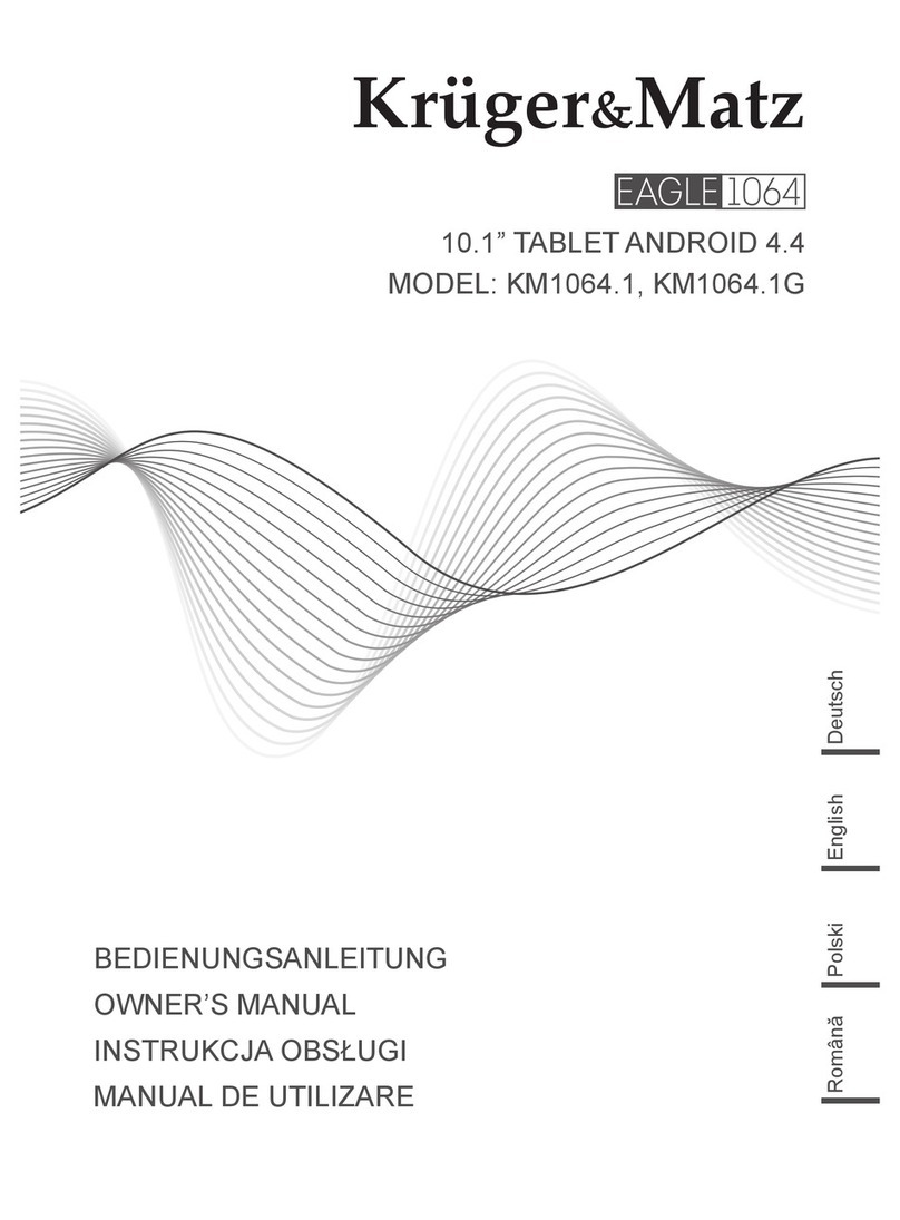 Kruger&Matz KM1064.1 User manual
