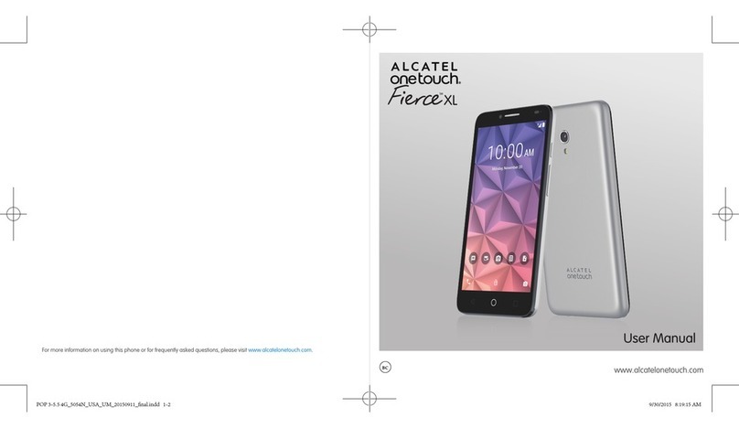 Alcatel onetouch fierce xl user manual