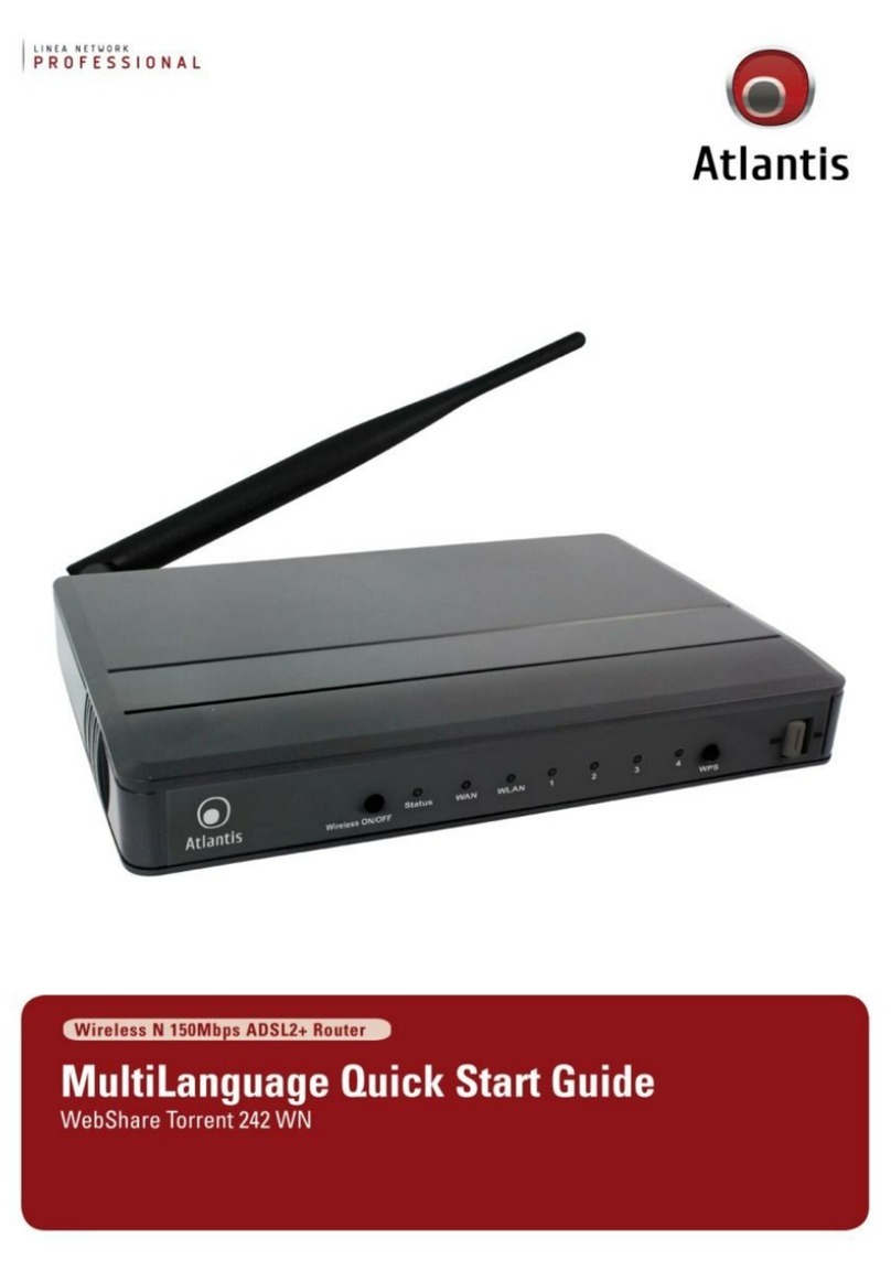Atlantis A02-RAU242-WN quick start guide
