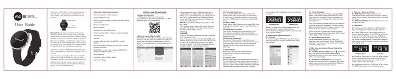 ORA ONYX User manual