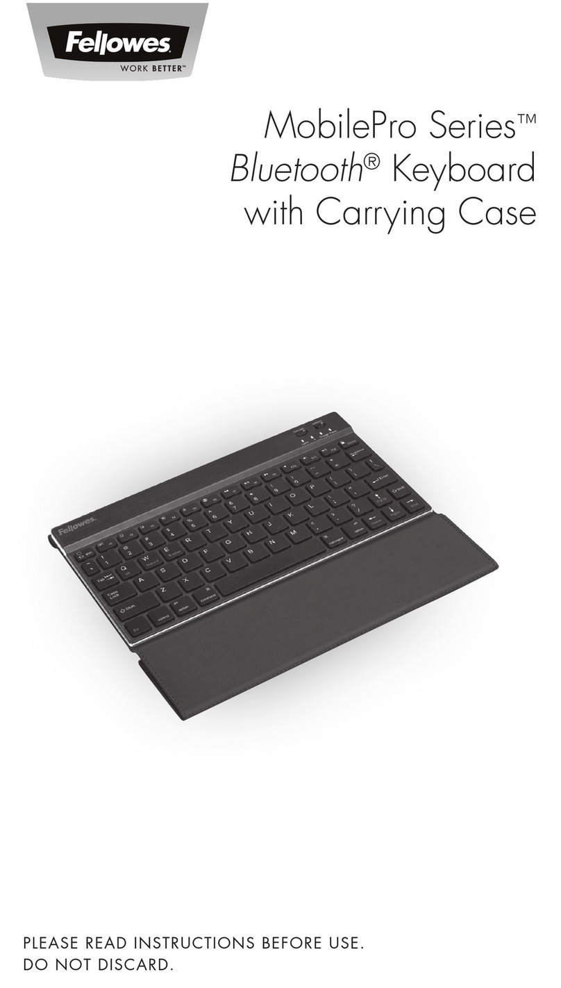 Fellowes MobilePro Series instructions