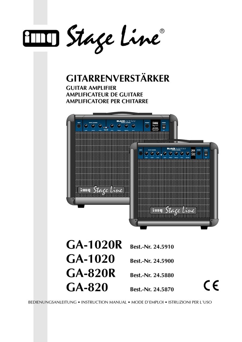 IMG STAGE LINE GA-1020R instruction manual