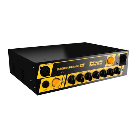 Mark Bass Little Mark III User manual