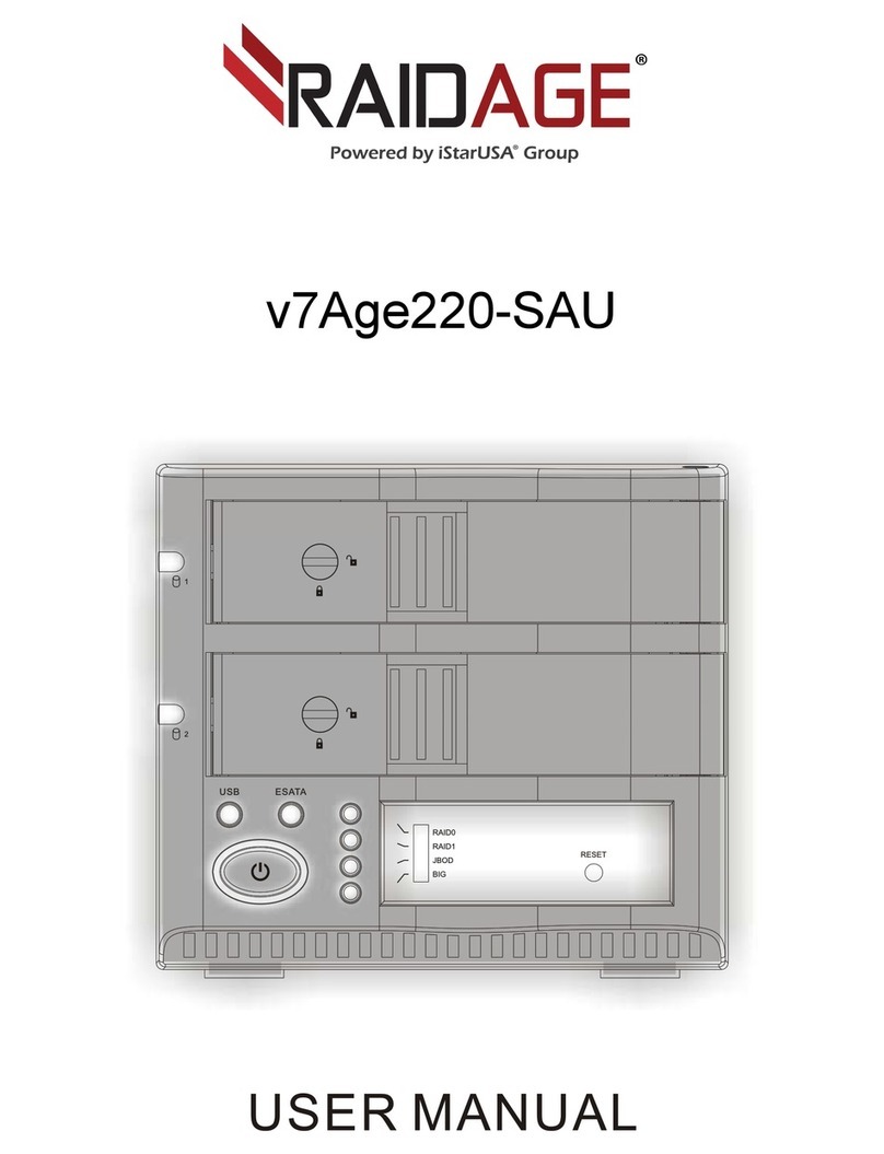 RAIDAGE v7Age220-SAU user manual