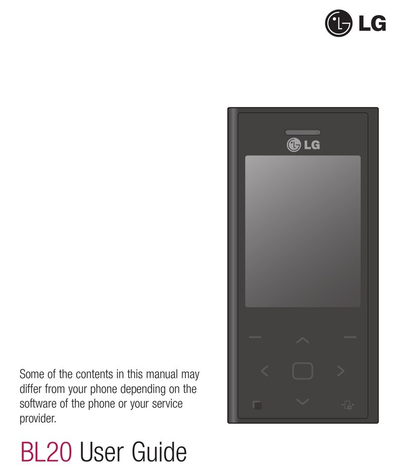LG BL20 Chocolate User manual