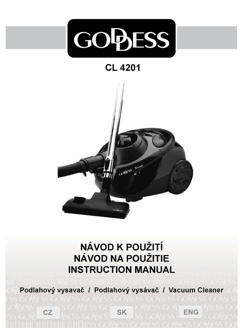Goddess CL 4201 User manual Goddess CL 4201 User manual
