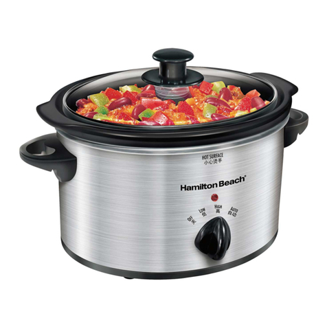 Hamilton Beach Crock Watcher C33130A instructions