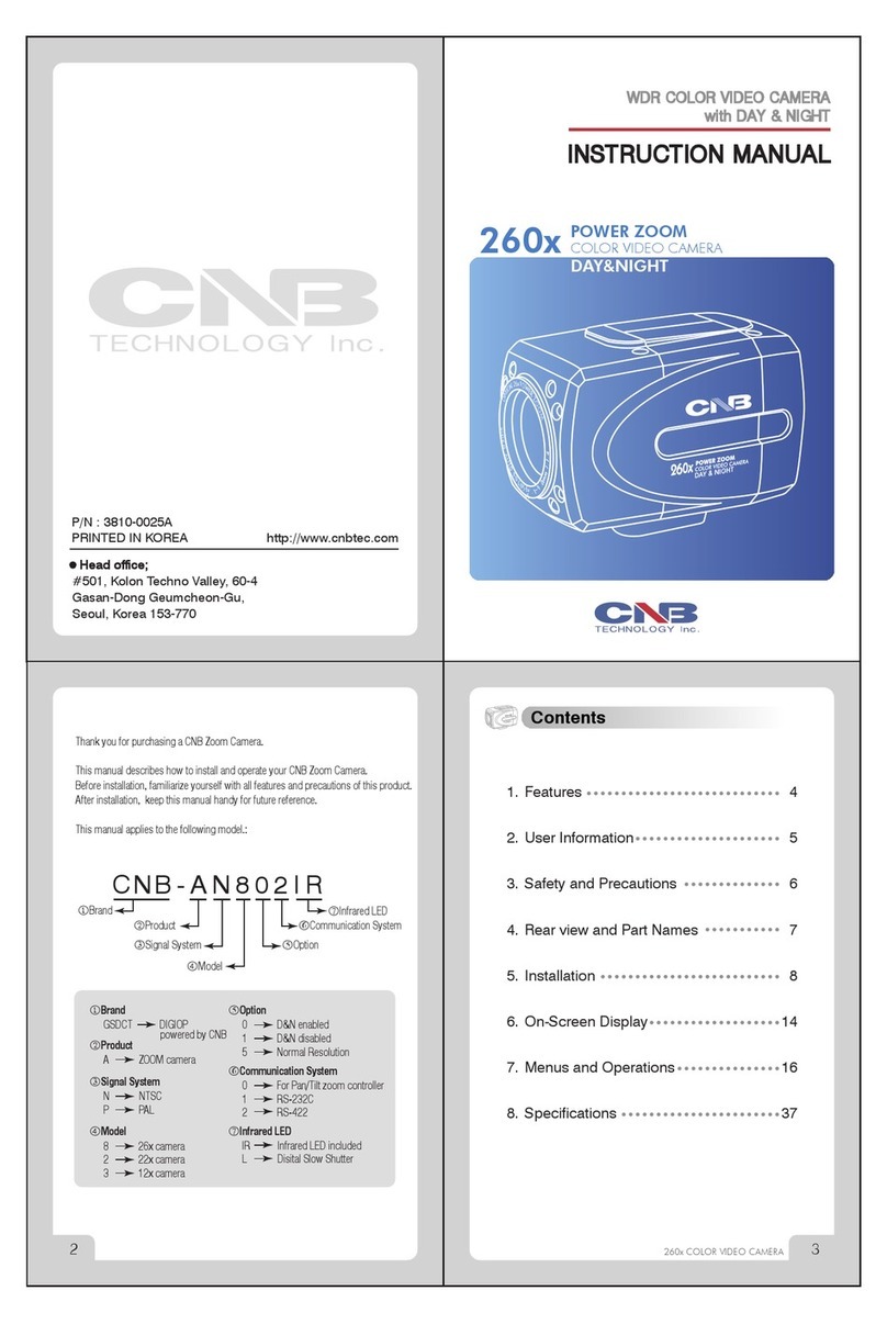 CNB AN802IR User manual
