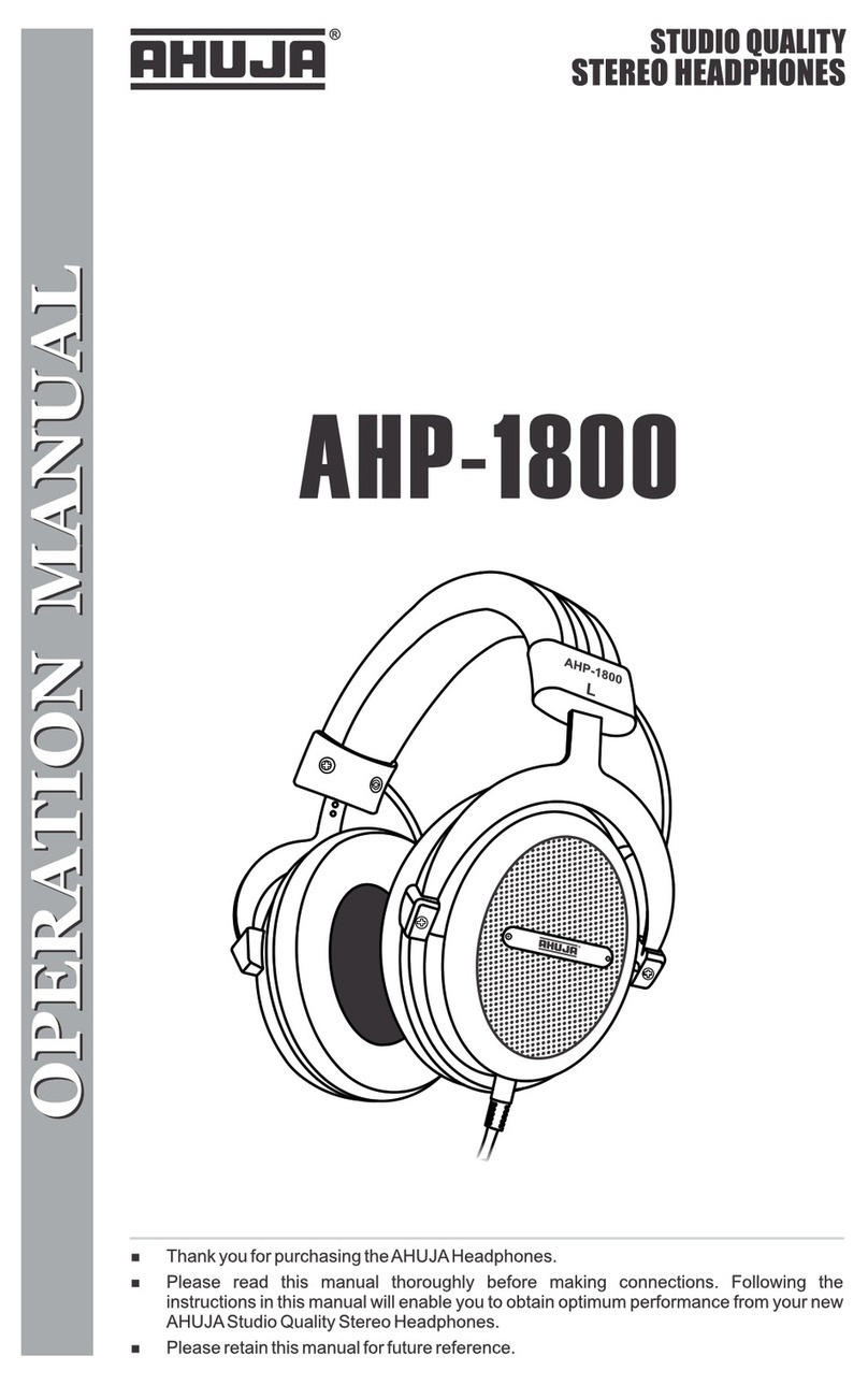 Ahuja AHP-1800 Operation manual