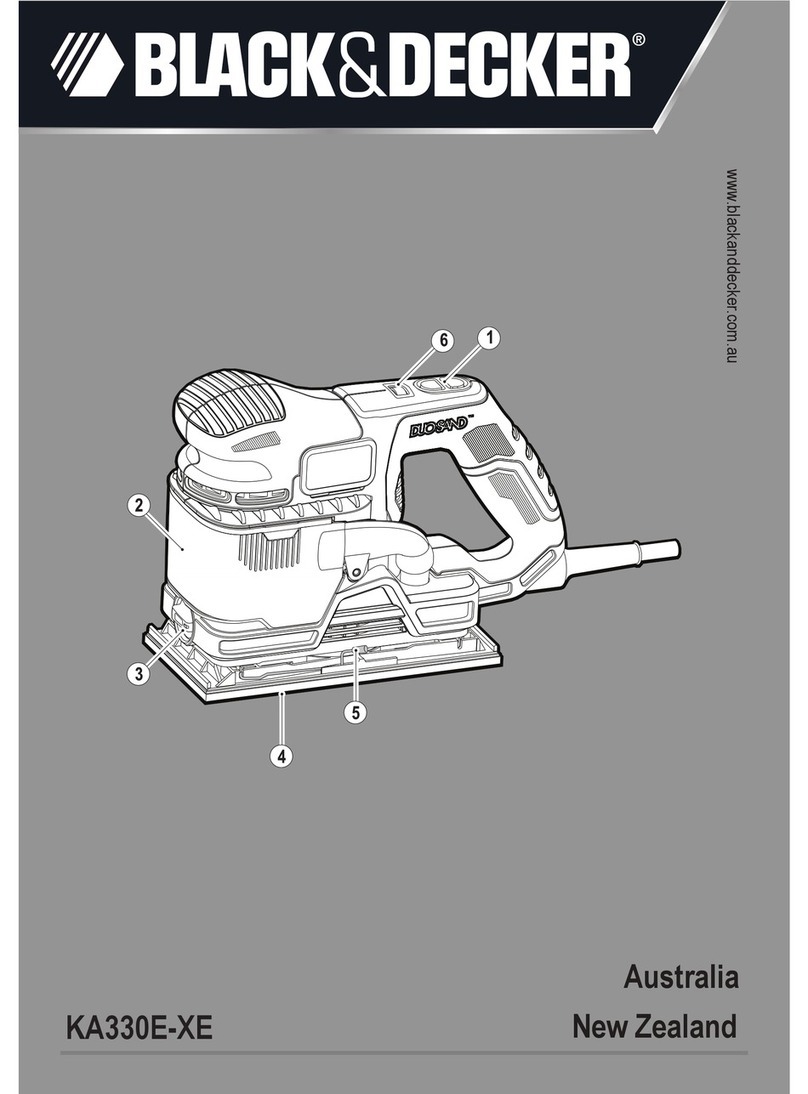 Black & Decker DUOSAND KA330E-XE User manual
