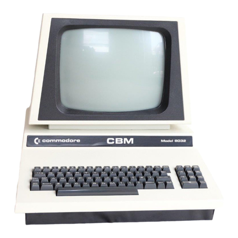 Commodore 8000 Series User manual