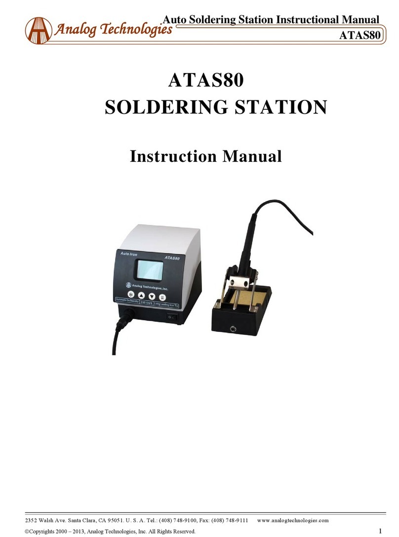 Analog Technologies ATAS80 Instructional manual