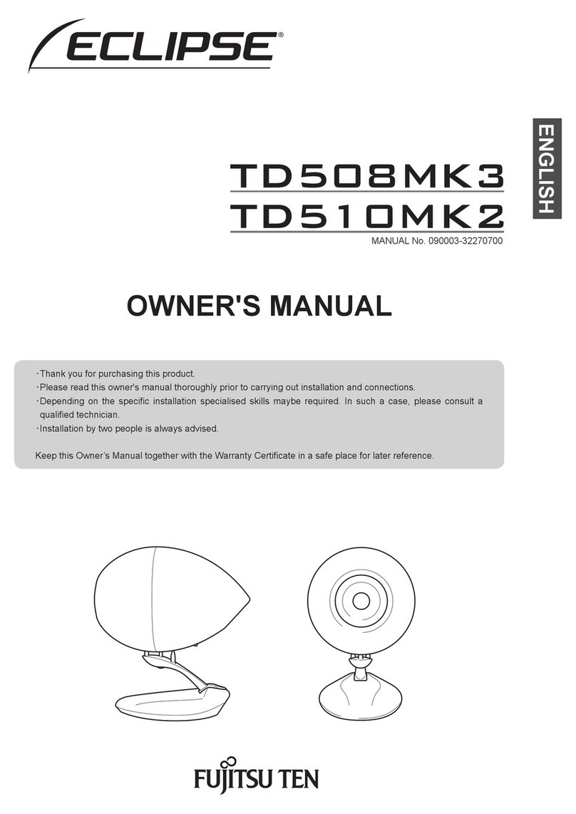 Eclipse TD508MK3 User manual