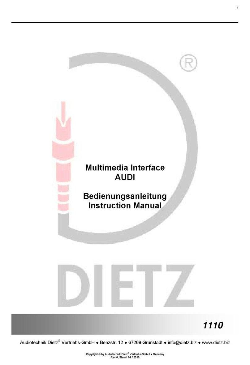 Dietz 1110 instruction manual