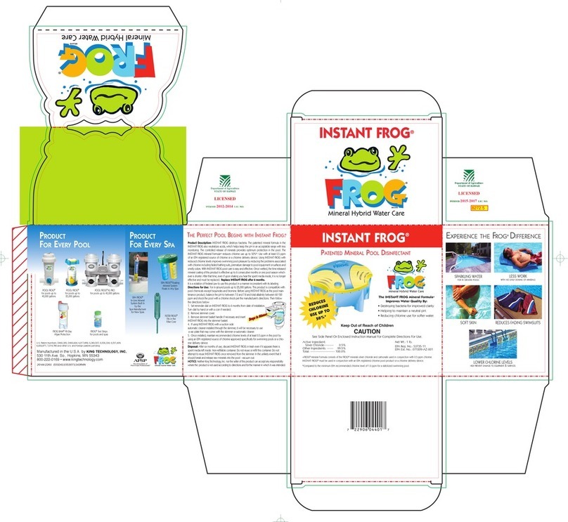 King Technology Instant Frog manual