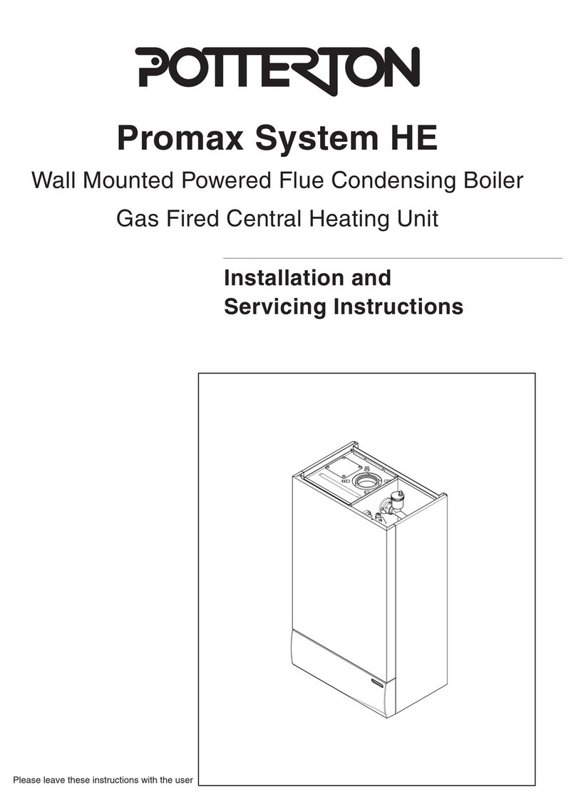 Potterton Promax System HE User guide Potterton Promax System HE User guide