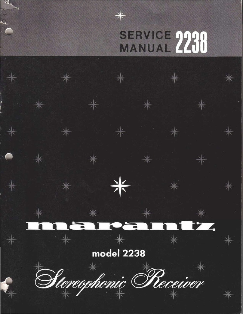 Marantz 2238 Service manual
