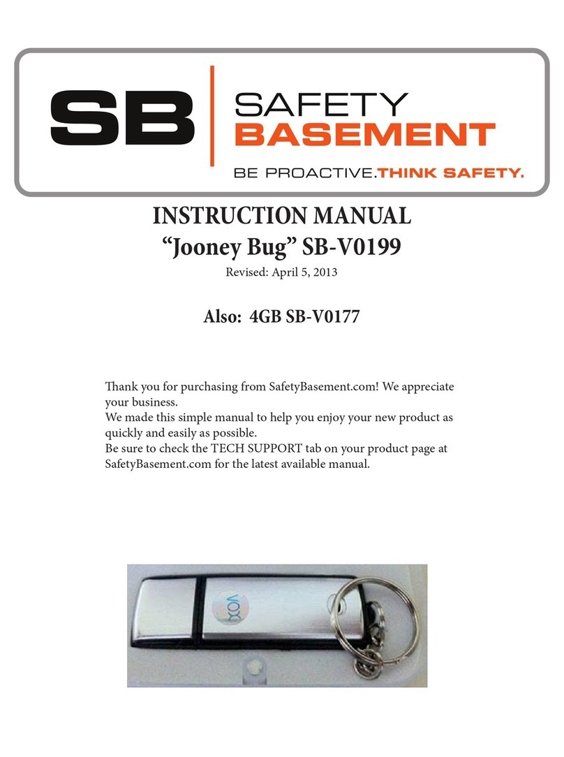 Safety Basement Jooney Bug SB-V0199 instruction manual