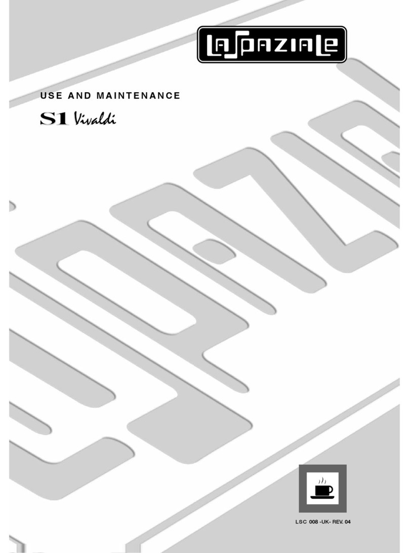 La Spaziale S1 Vivaldi user manual