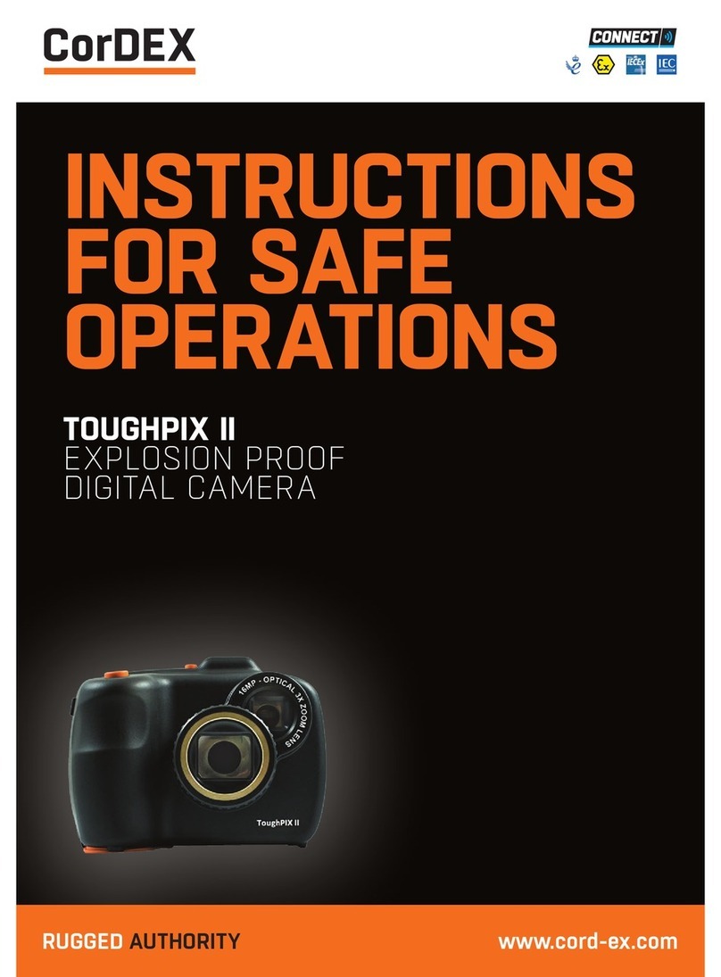 Cordex Instruments ToughPIX II User manual Cordex Instruments ToughPIX II User manual
