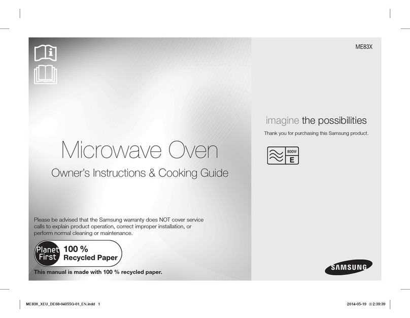 Samsung ME83X Manual