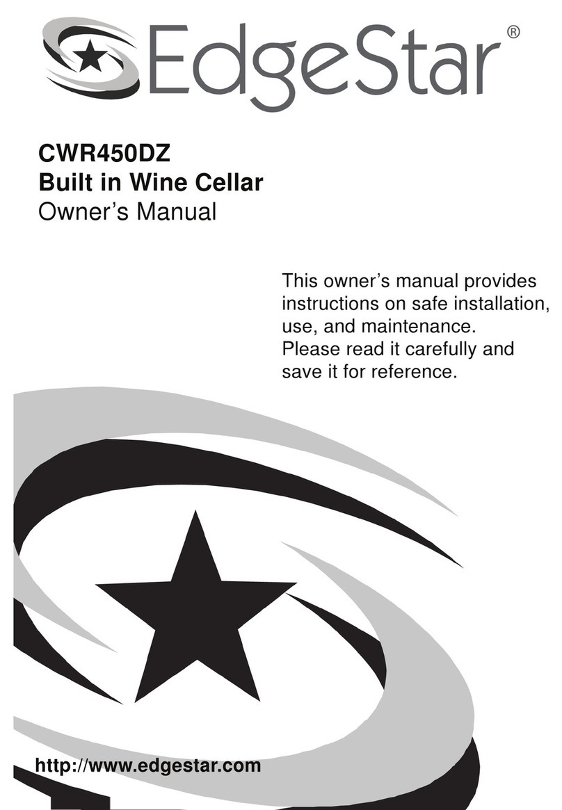 EdgeStar CWR450DZ owner's manual