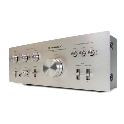 Kenwood KA-3500 User manual