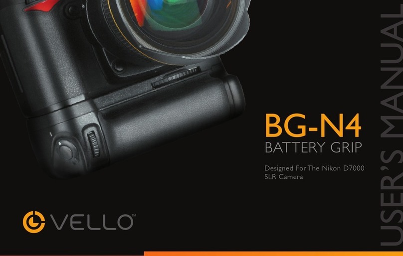 Vello BG-N4 User manual
